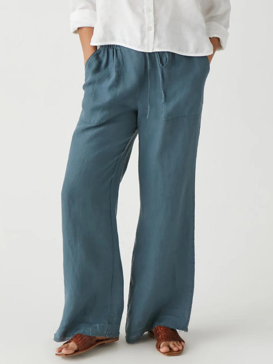 Michael Stars - Jules High-Rise Linen Pant - Sz M