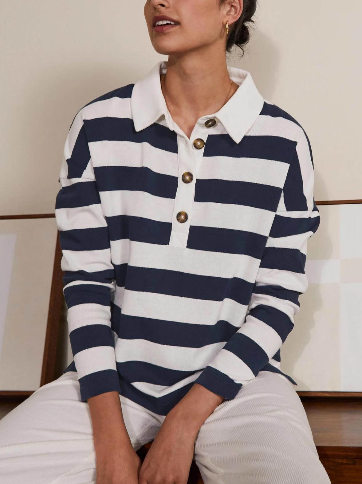 Boden - Phillipa Rugby Top - Sz 10