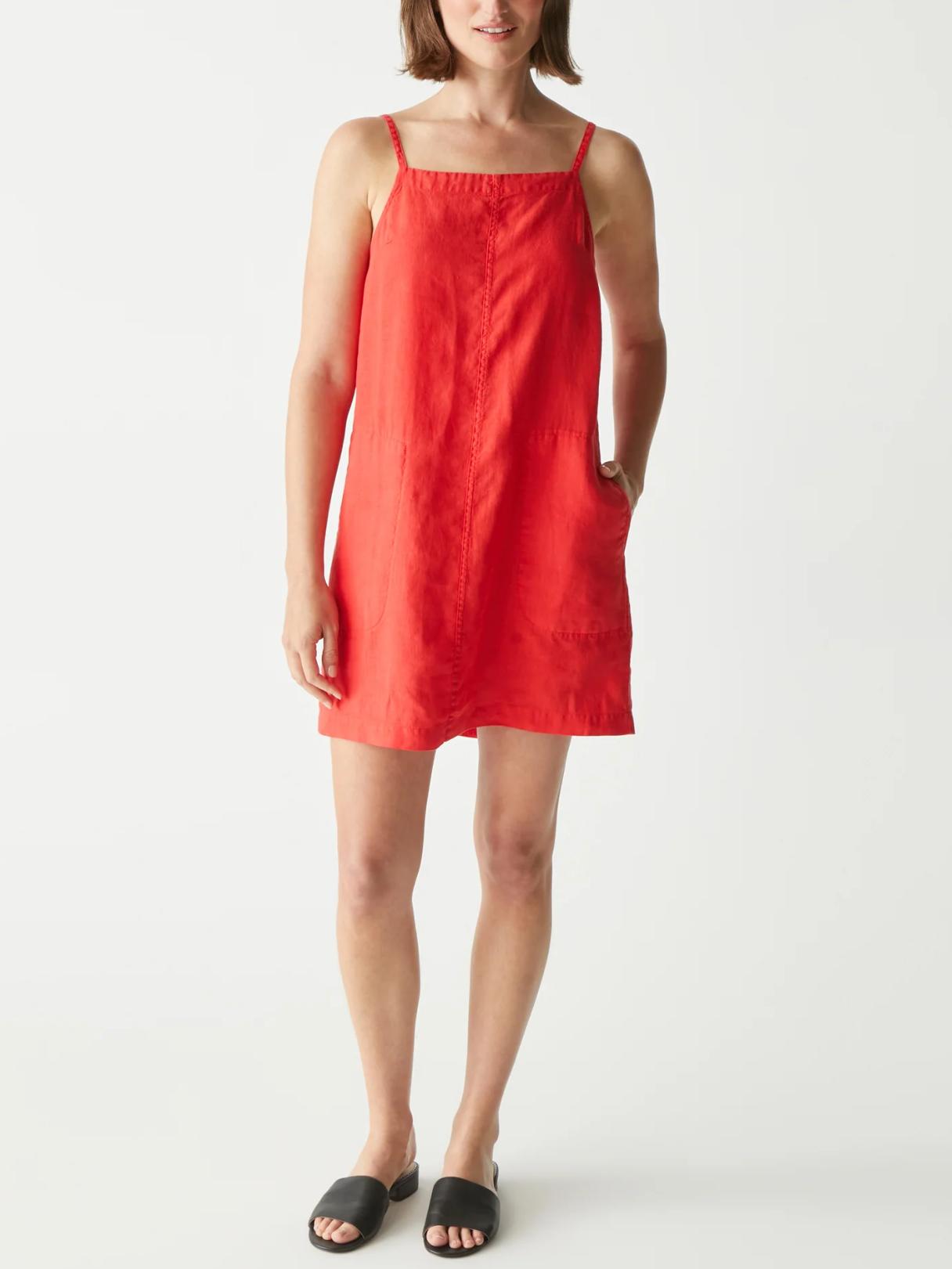 Michael Stars - Ludovica Linen Mini Dress - Sz M