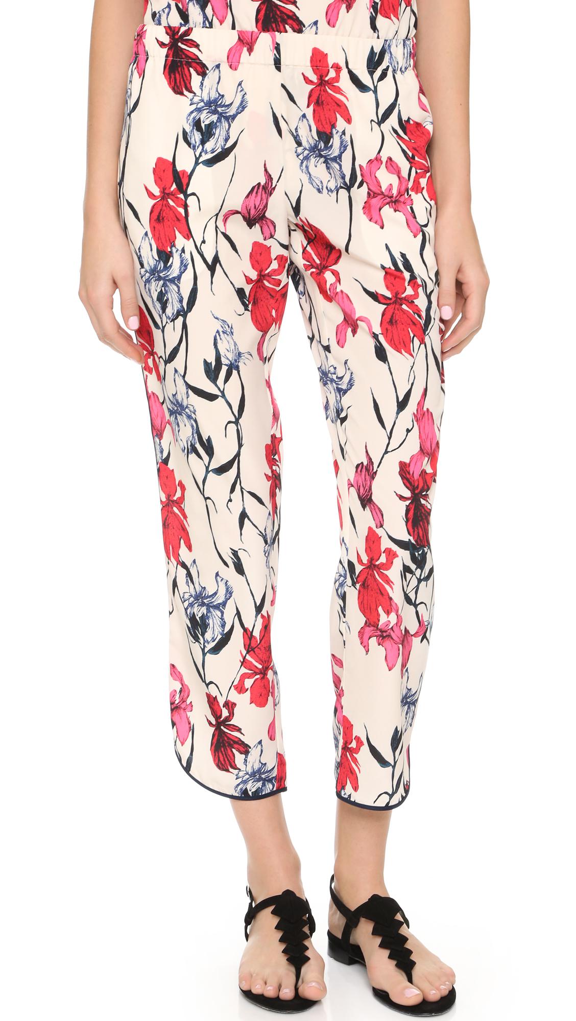 Thakoon - Elastic Waist Printed Trousers - Sz 4