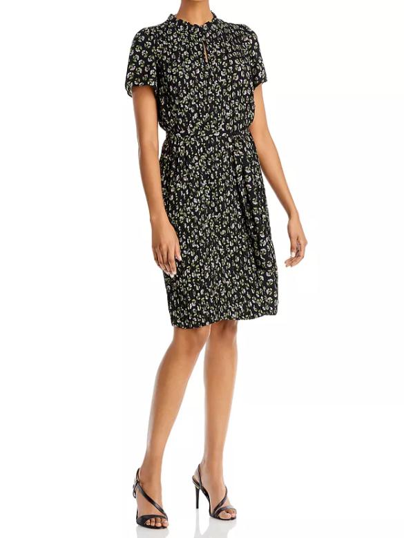 T Tahari - Short Sleeve Printed Dress - Sz S