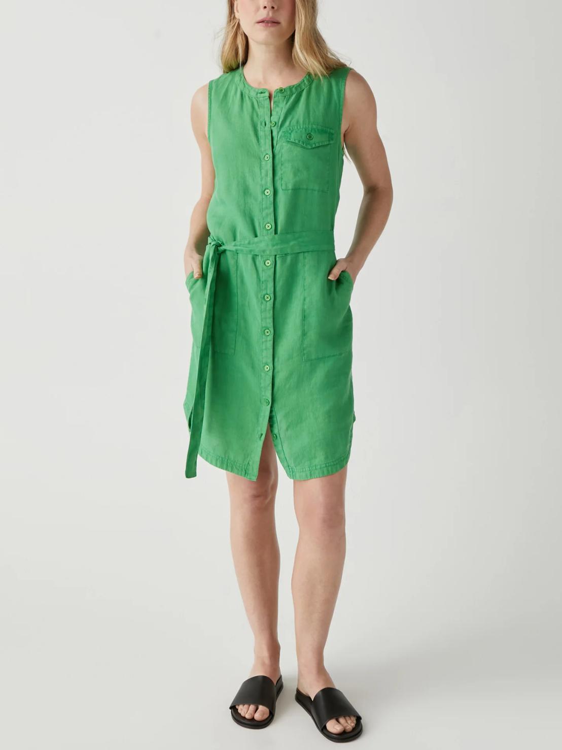 Michael Stars - Brady Sleeveless Button-Down Dress - Sz XL