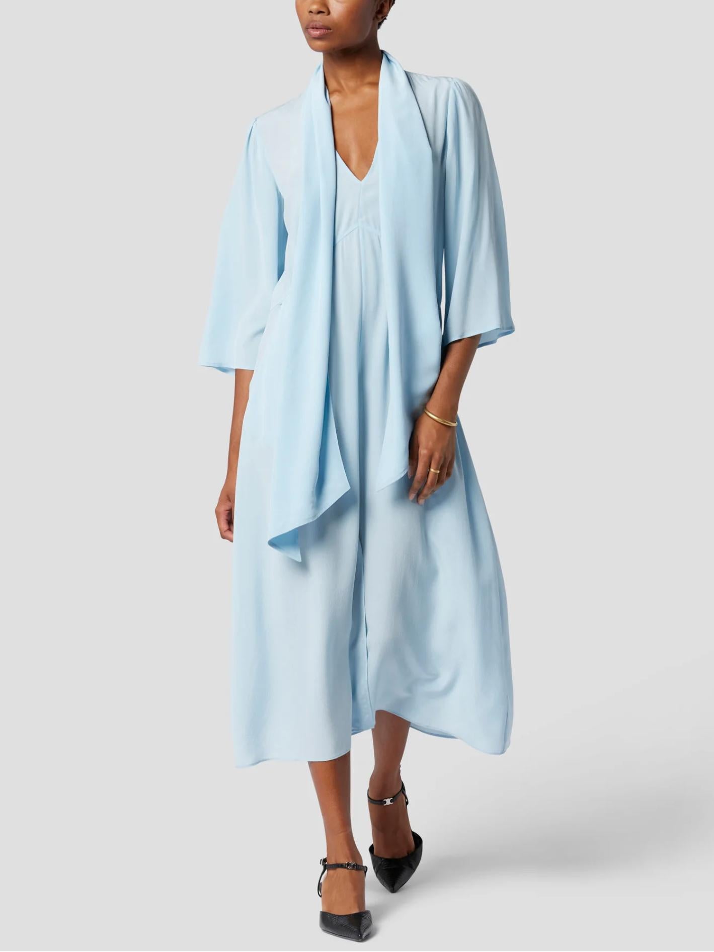 Equipment - Julianne Draped Silk Maxi Dress - Sz XL