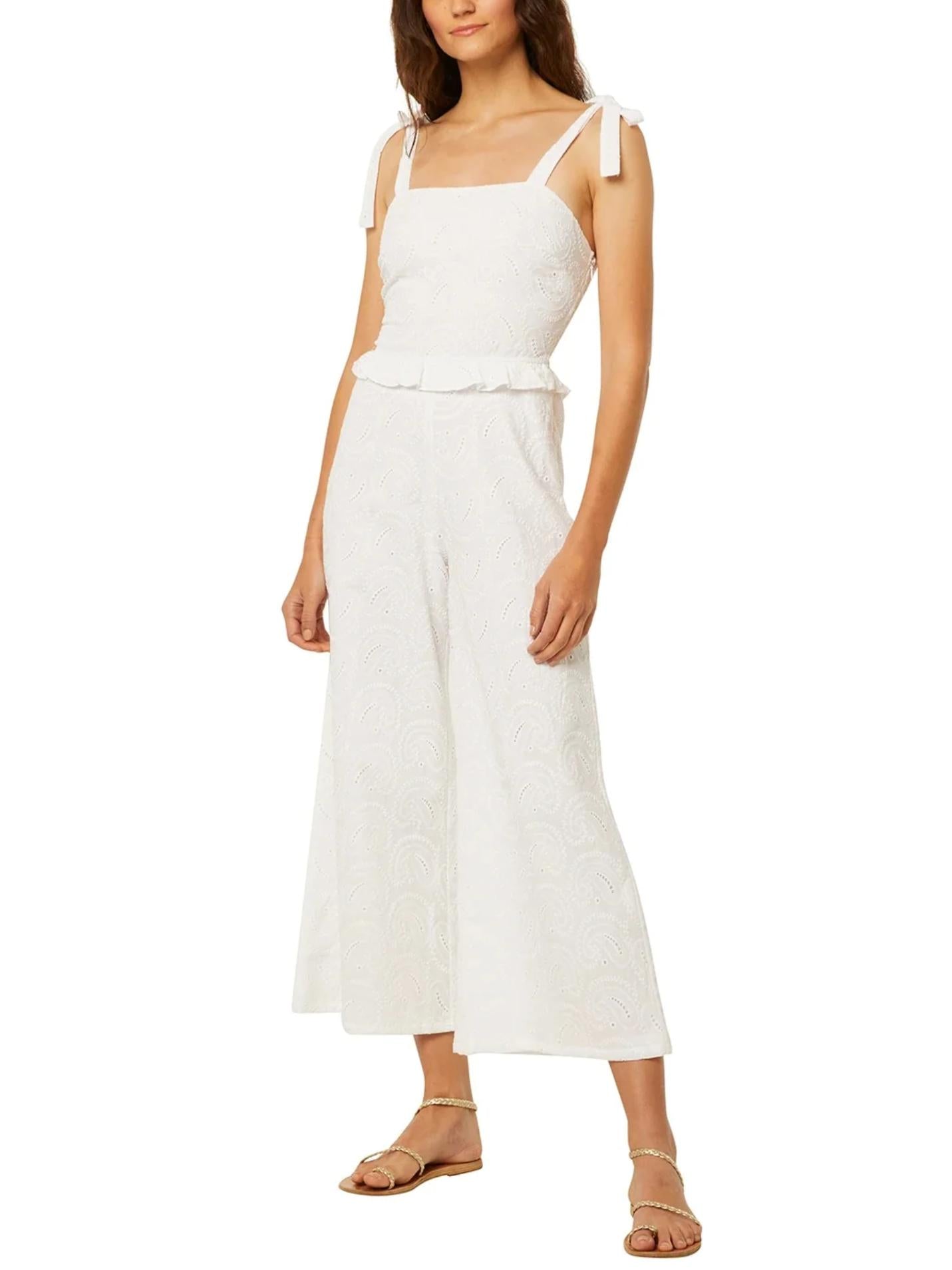 MISA - Etta Embroidered Jumpsuit - Sz S