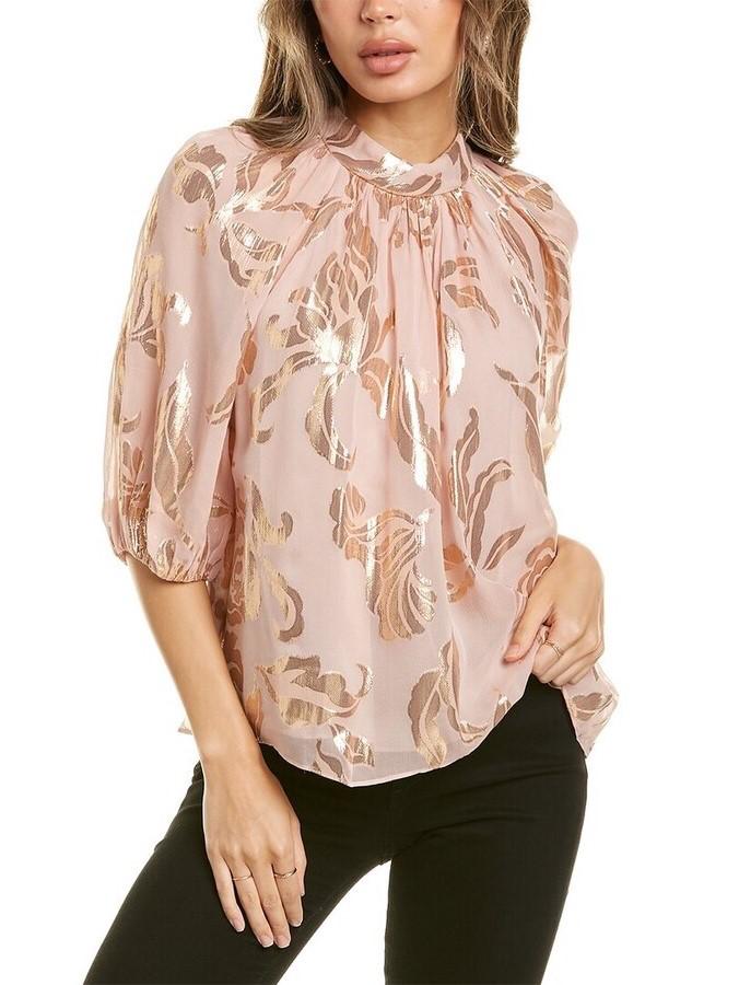 Rebecca Taylor - Datura Silk Blouse - Sz 0