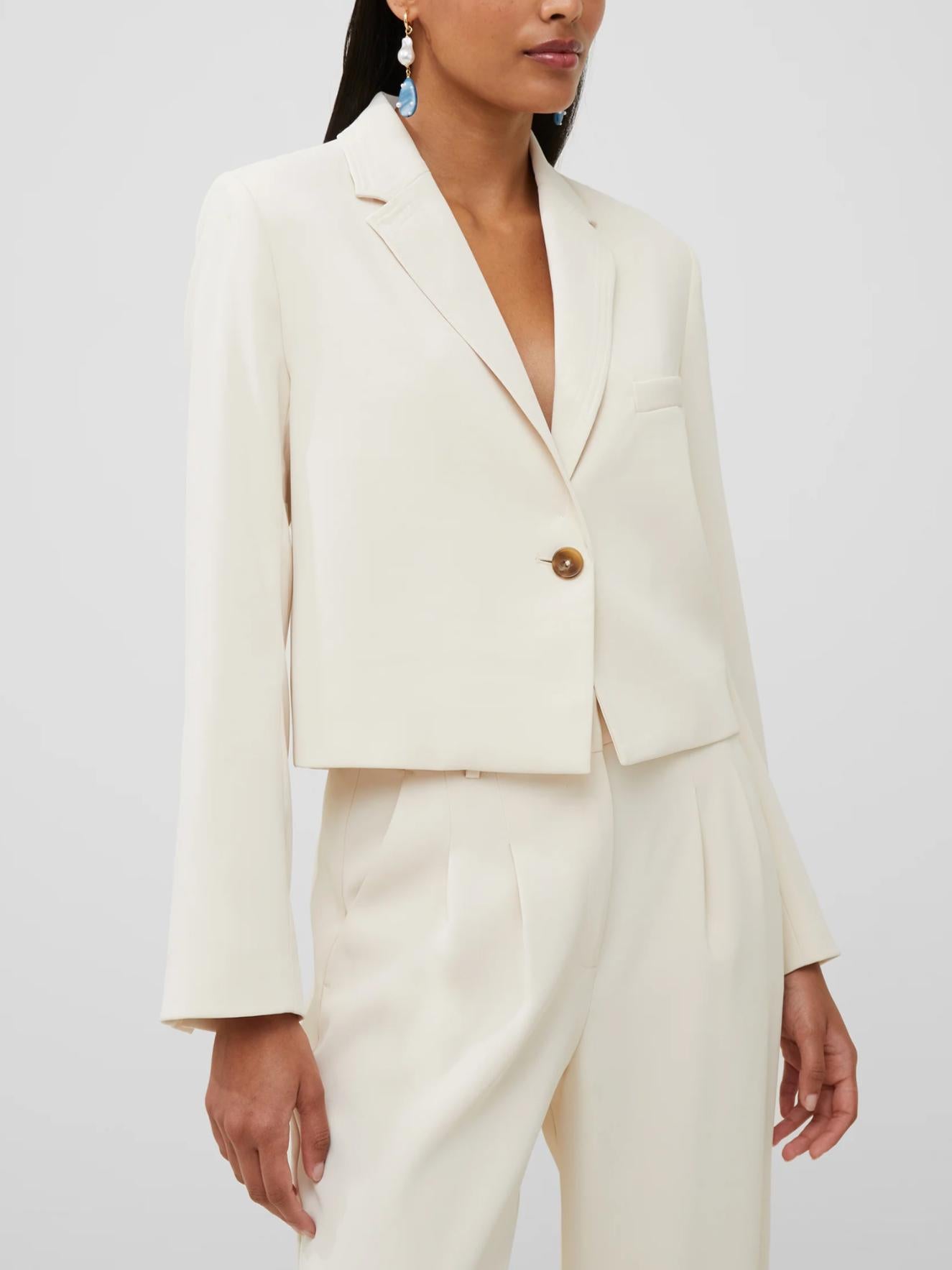 French Connection - Harry Suiting Cropped Blazer - Sz M