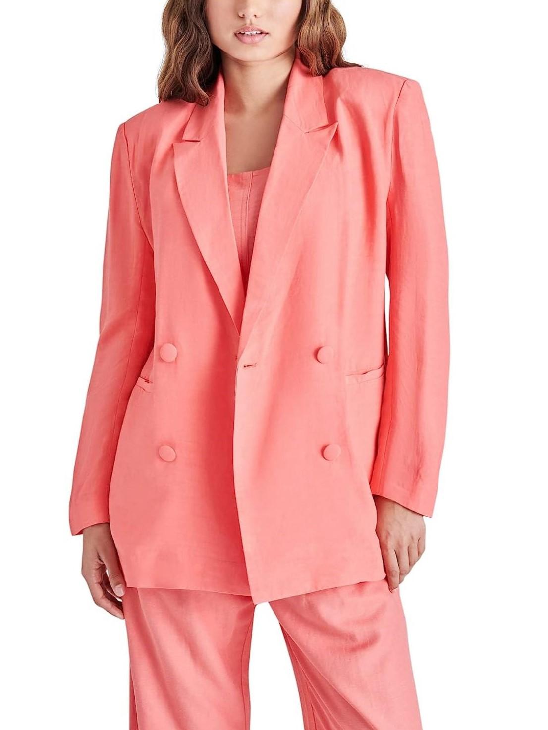 Steve Madden - Baldwin Double-Breasted Blazer - Sz L