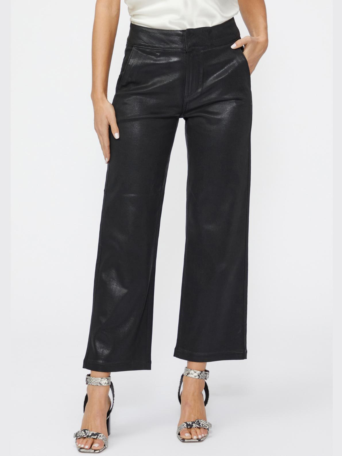 Paige - Nellie Wide Leg Luxe Coating Trouser - Sz 28