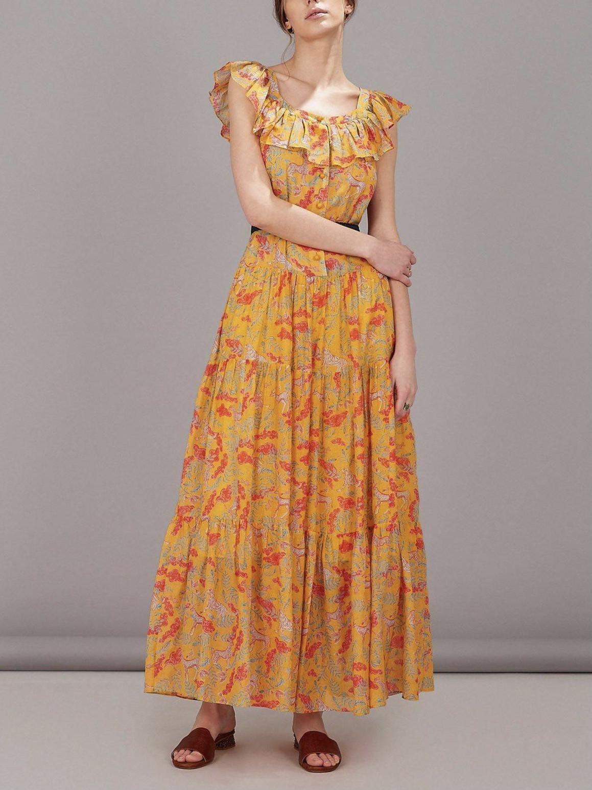 Saloni - Jemma Maxi Dress - Sz 6