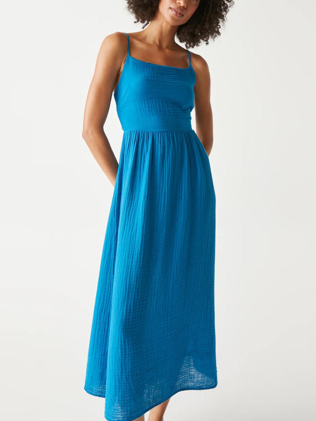 Michael Stars - Allora Gauze Open Back Dress - Sz XS