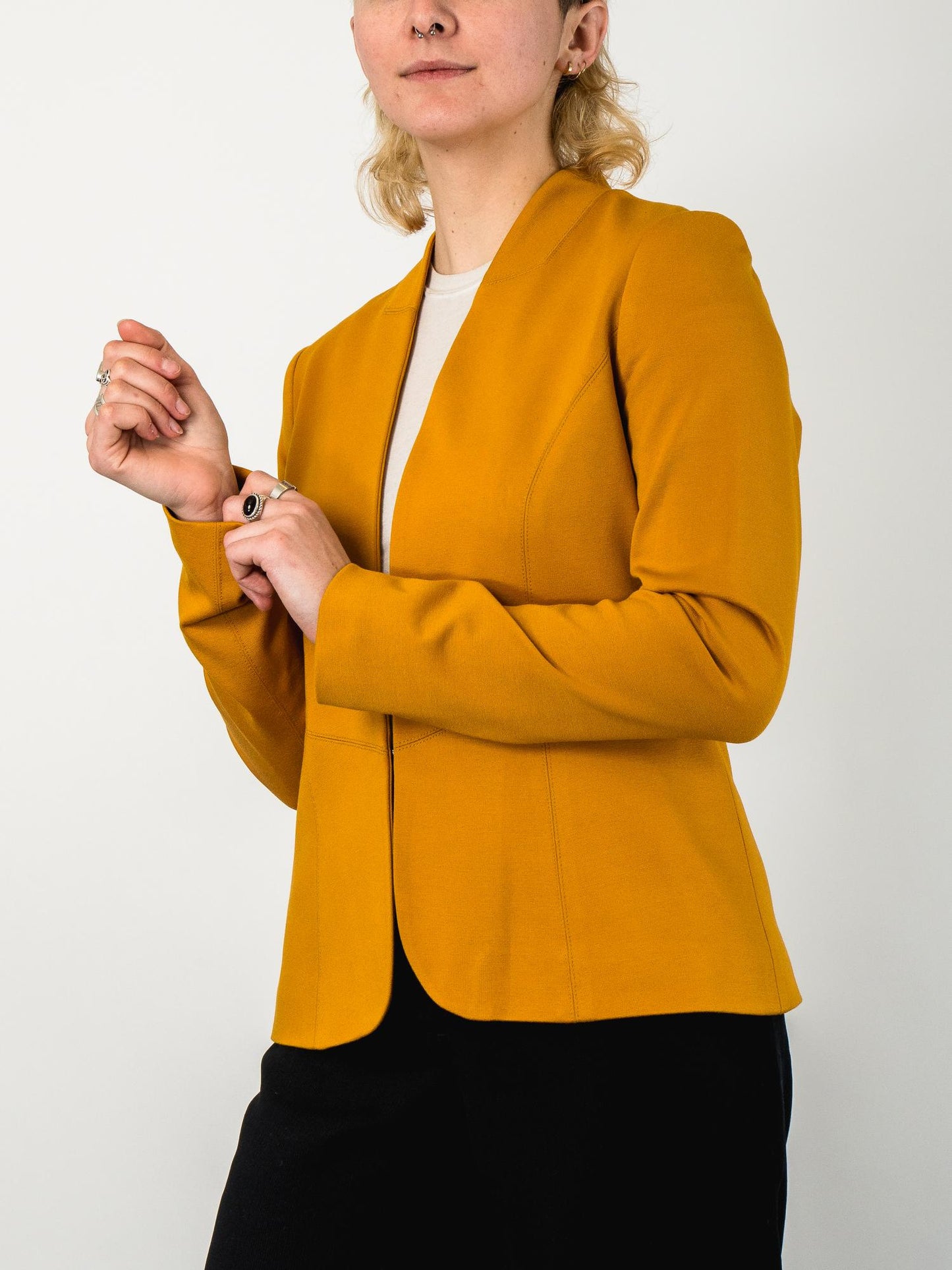 Nora Gardner - Palermo Ponte Boyfriend Blazer - Sz 4