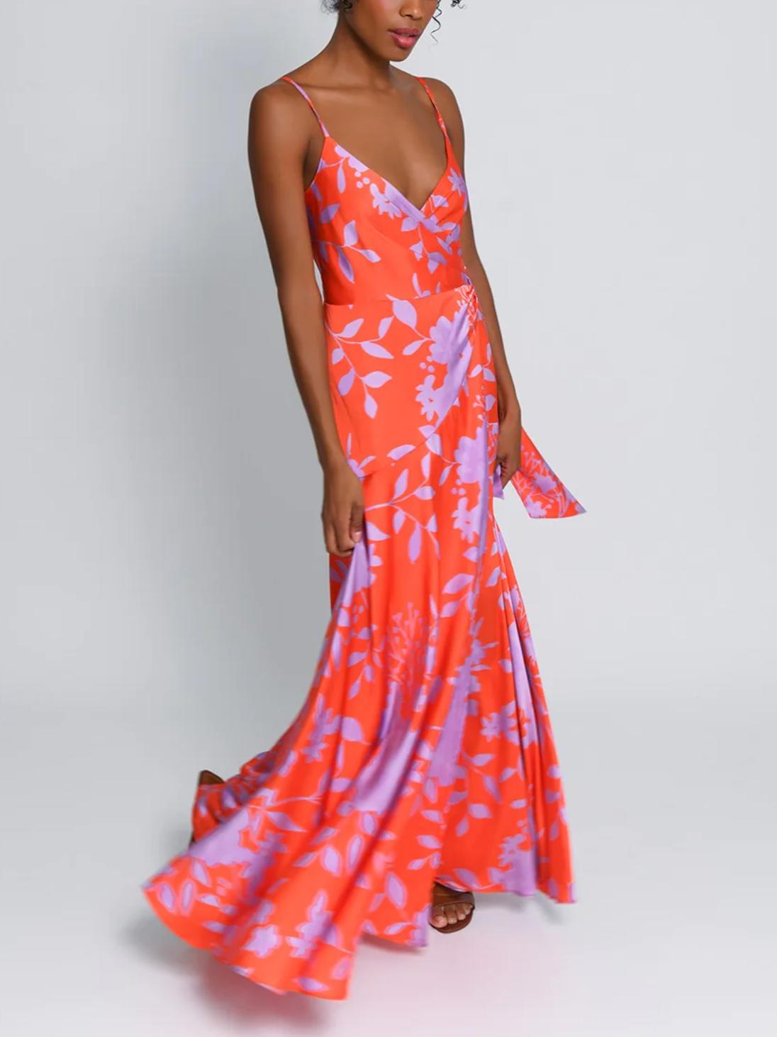 Hutch - Alden Wrap Maxi Dress - Sz L