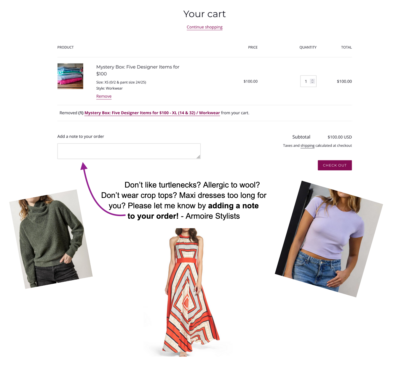 Mystery Box: Five Designer Items for $100