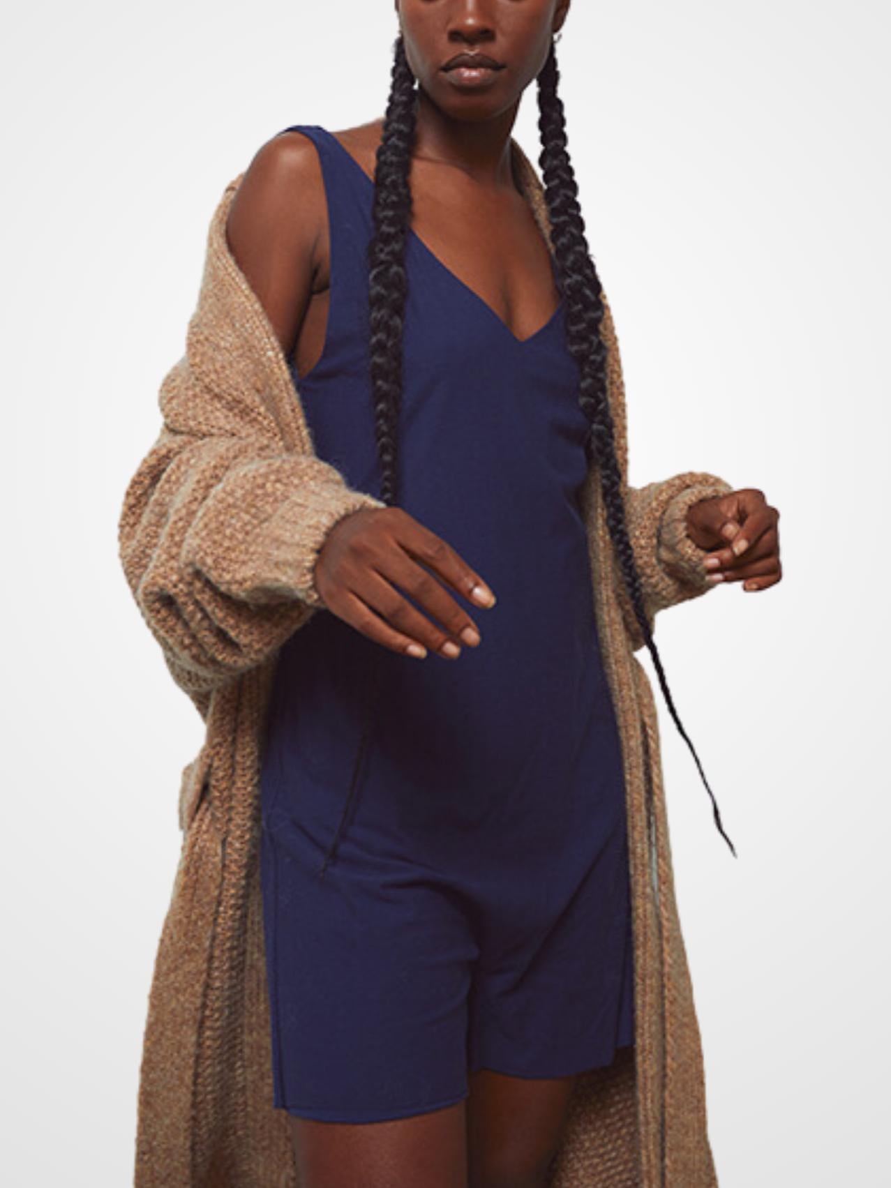 Lunya - Cool Cotton Sleeveless Loungewear Romper - Sz M