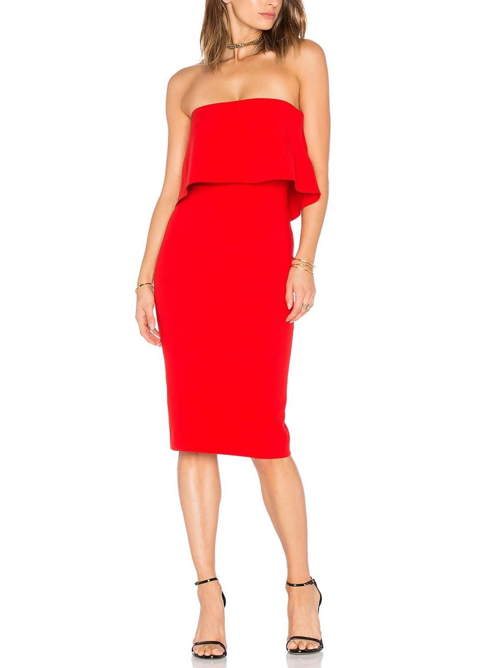 Likely - Strapless Sheath Dress - Sz 8