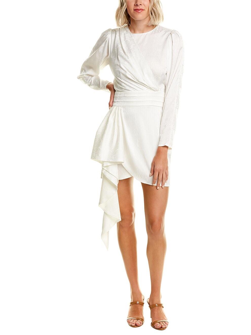 Ronny Kobo - Draped Bodice Santana Mini Dress - Sz M