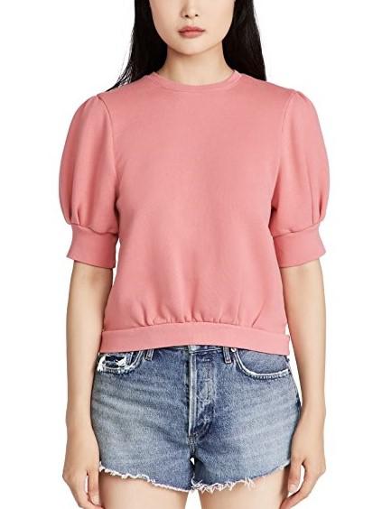 ba&sh - Tael Puff Sleeves Sweatshirt - Sz S