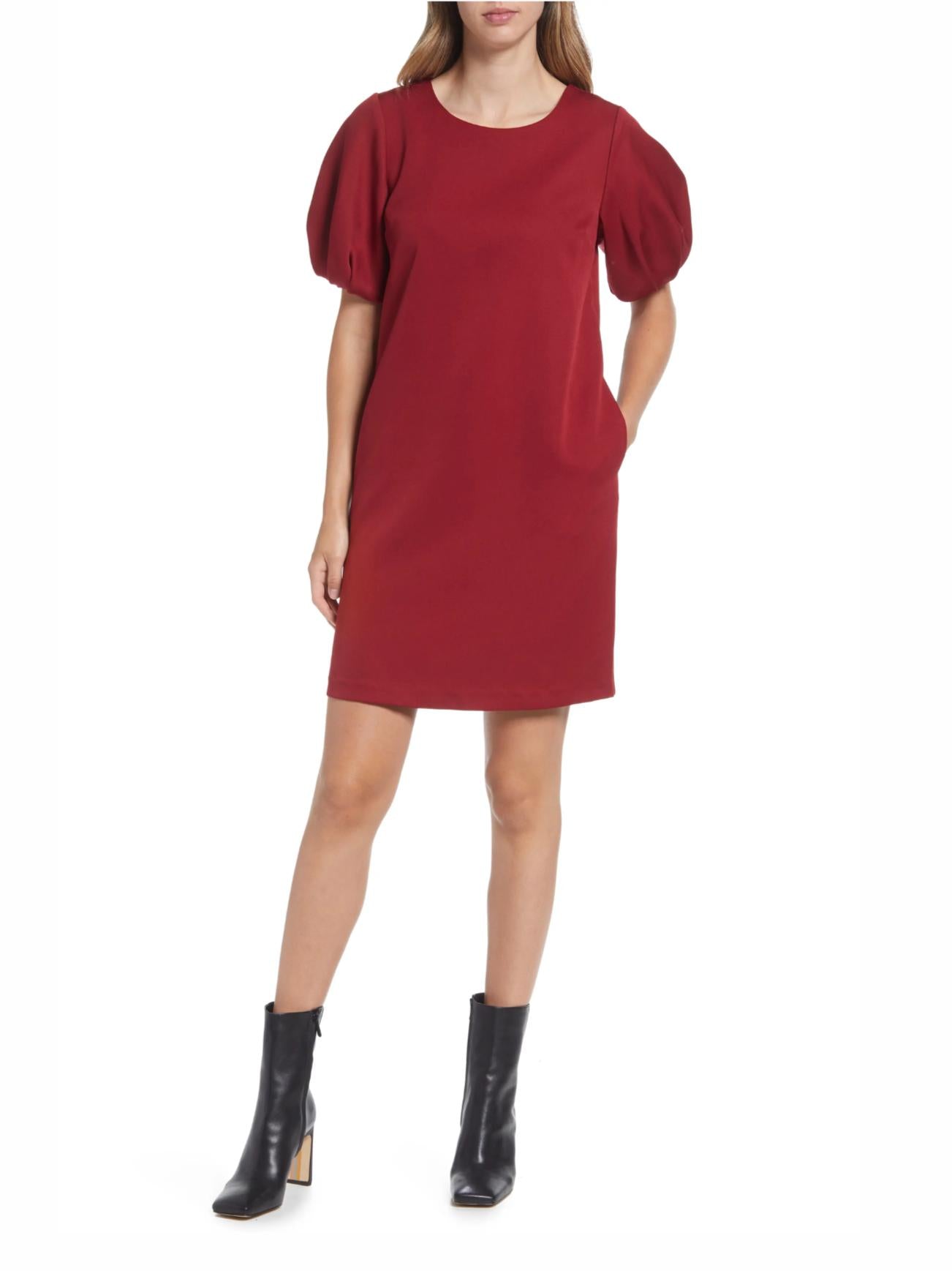 Sam Edelman - Puff Sleeve Shift Dress - Sz 6