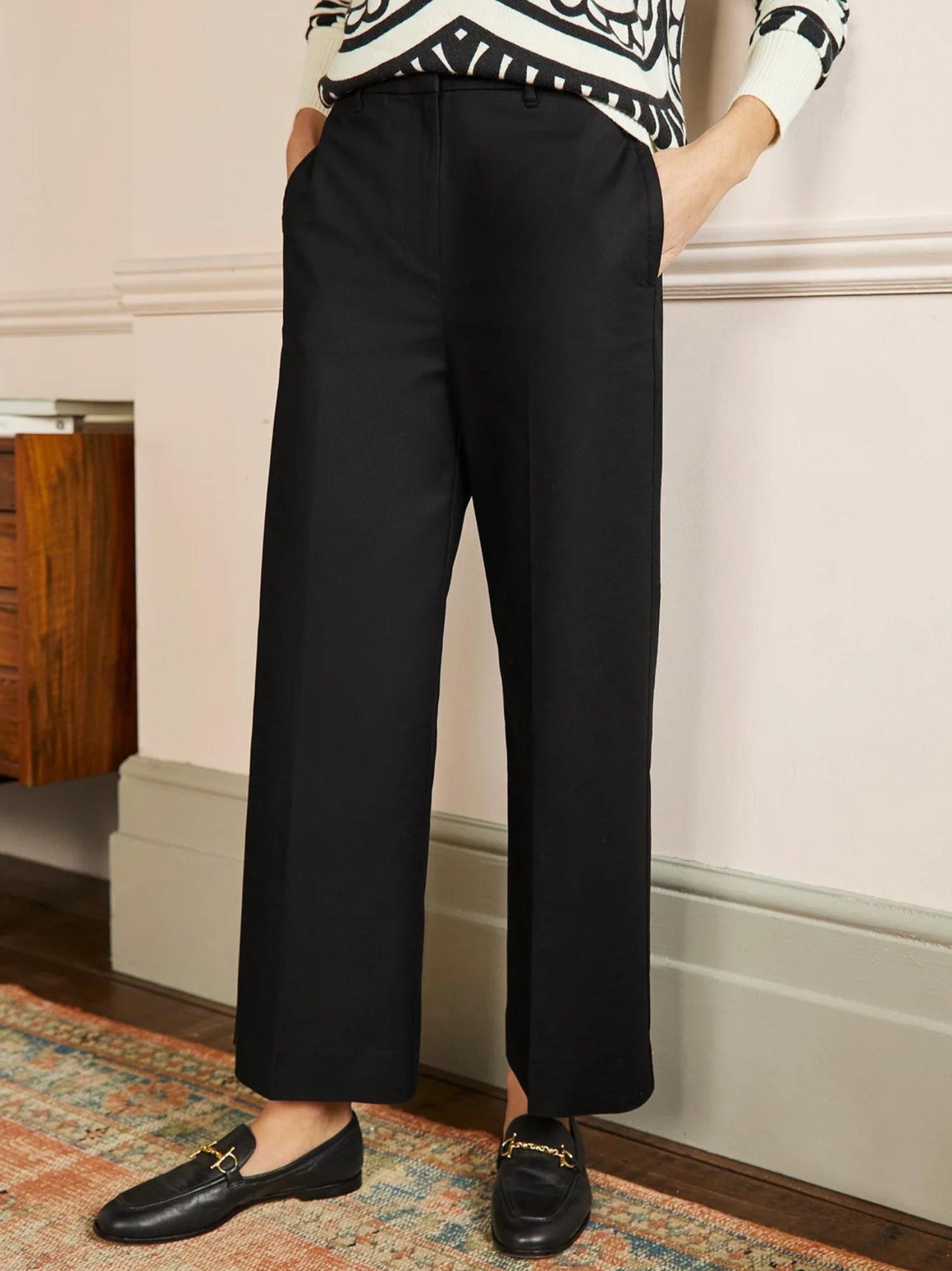 Boden - High-Rise Richmond Trousers - Sz 14