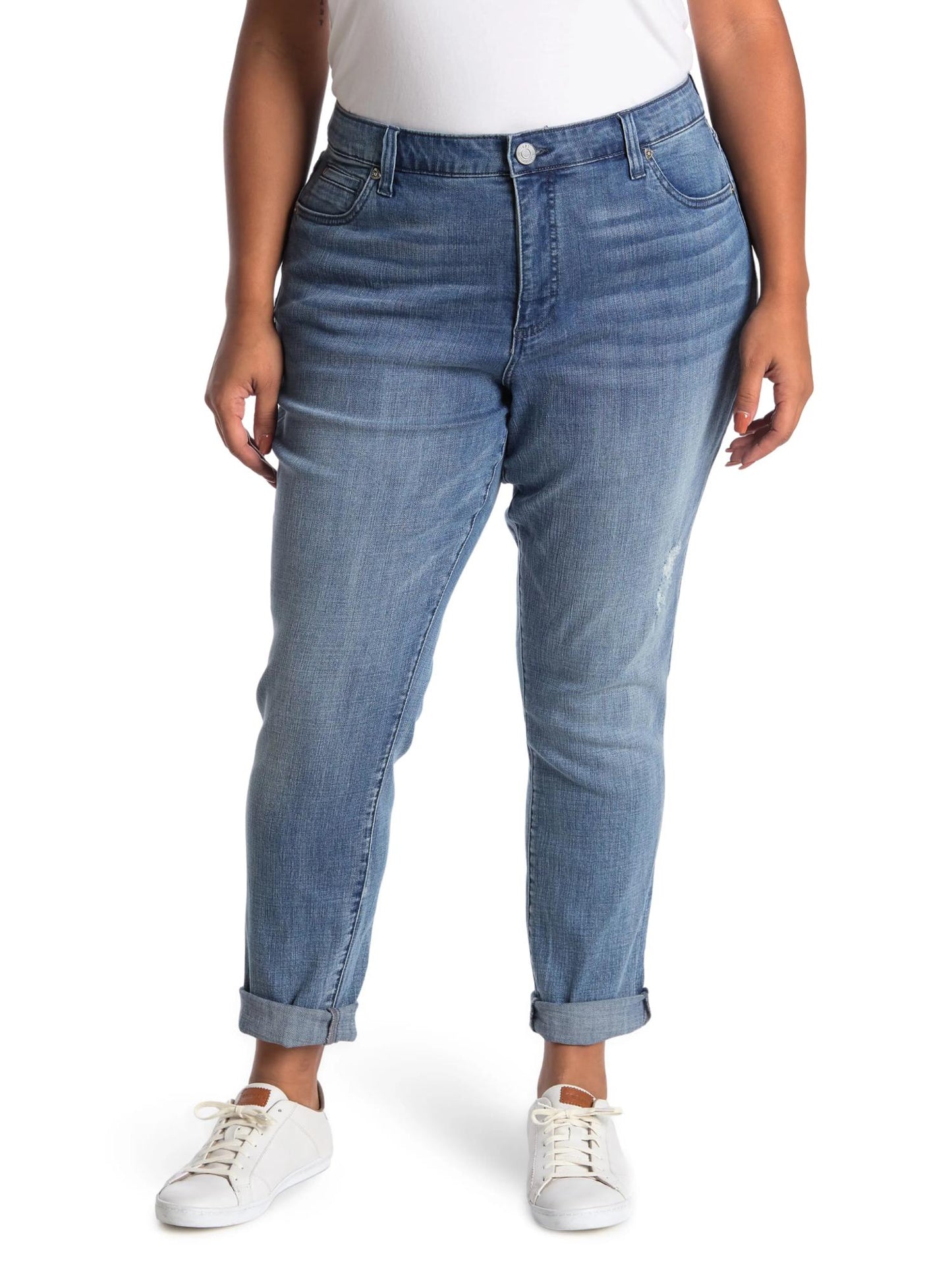 Kut from the Kloth - Katy Distressed Boyfriend Jeans - Sz 22W