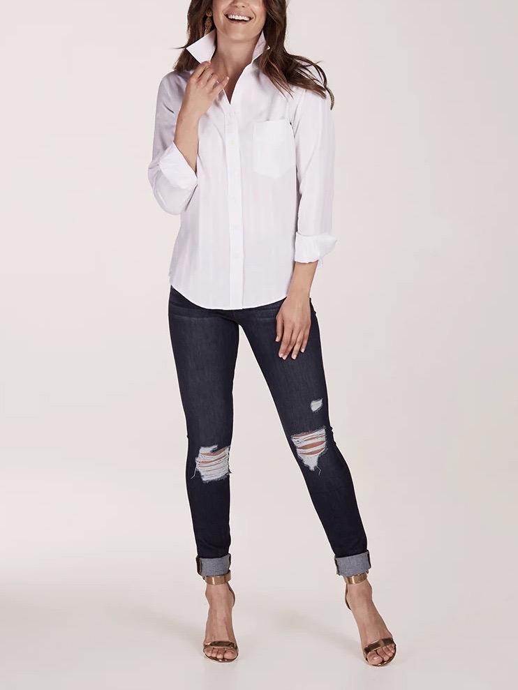 Sarah Alexandra - Button Up Weekend Shirt - Sz 6