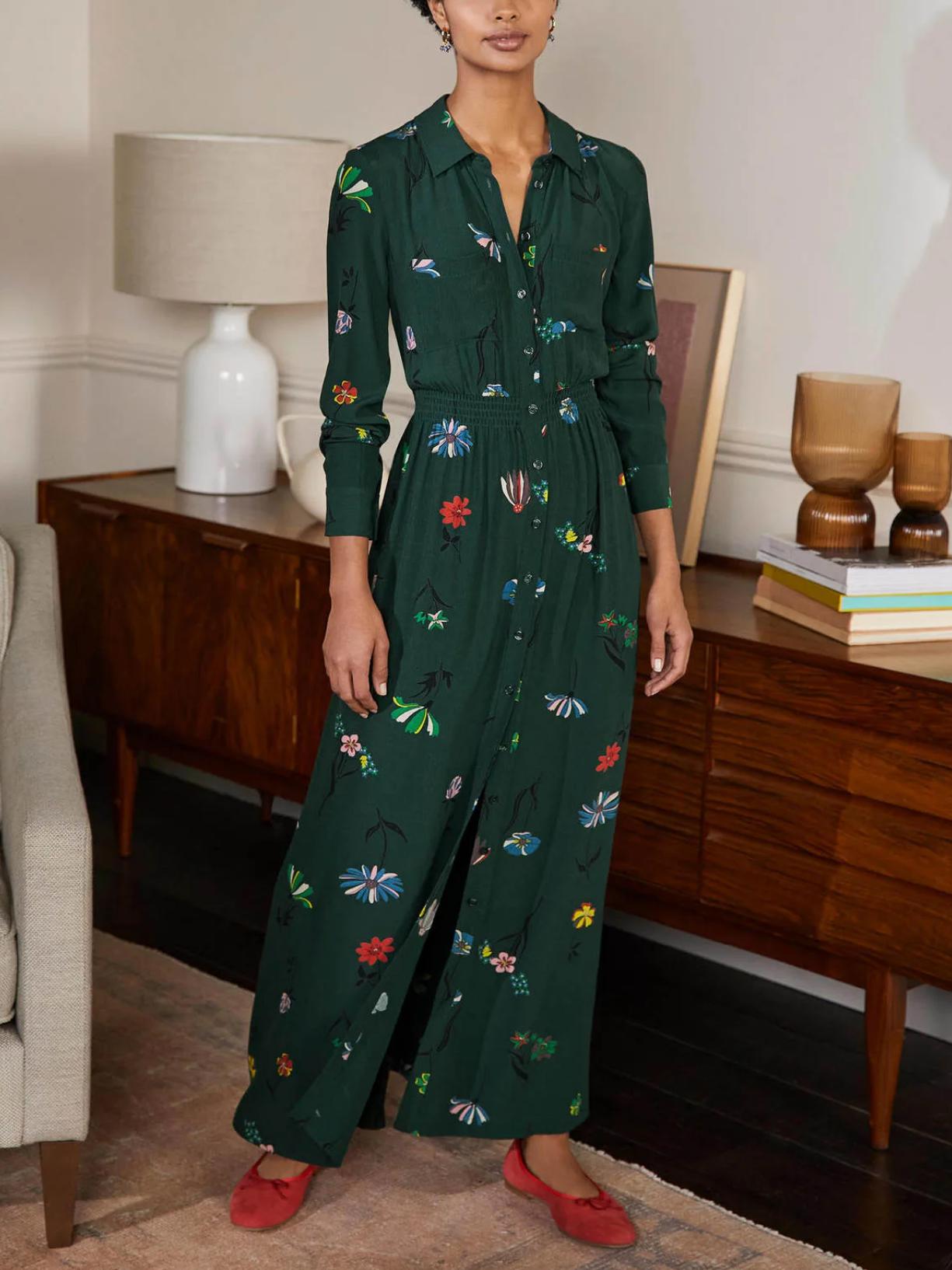 Boden - Jessie Maxi Shirt Dress - Sz 8