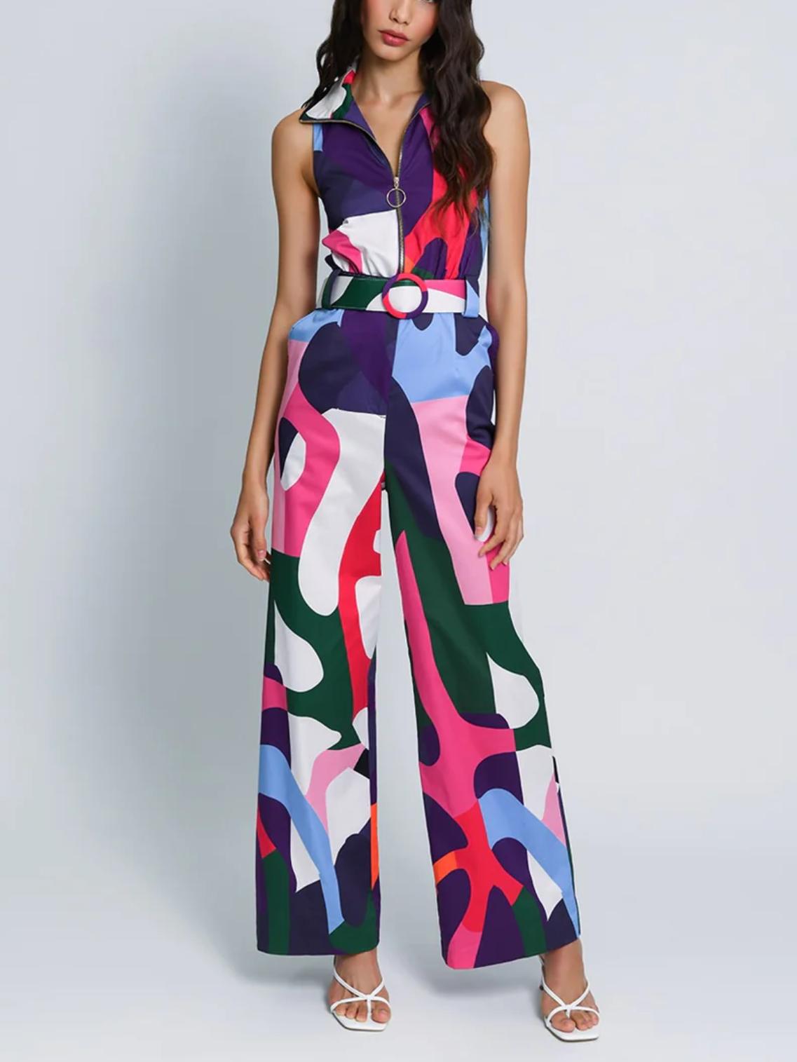 Hutch - Wide Leg Bell Jumpsuit - Sz 6