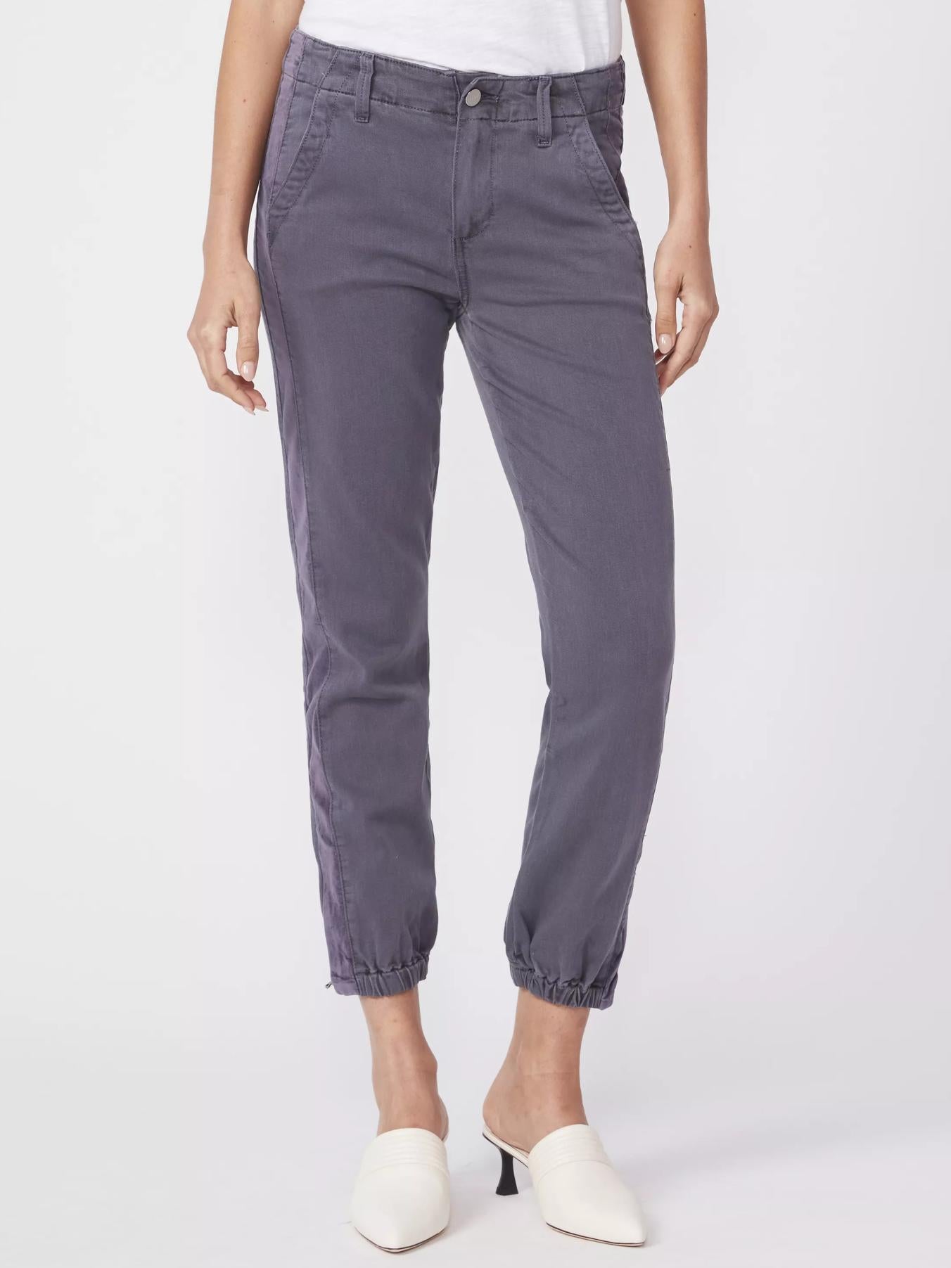 Paige - Mayslie Mid-Rise Ankle Zip Cargo Jogger - Sz 28