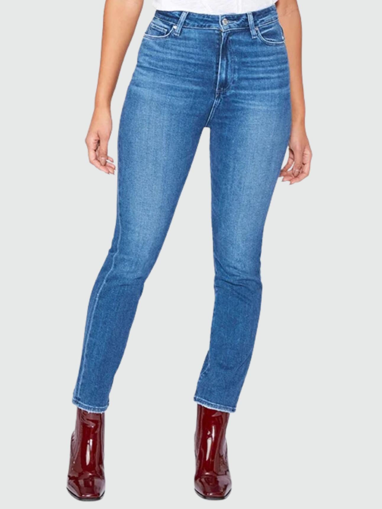 Paige - Cindy Ultra High Rise Straight Jeans - Sz 28