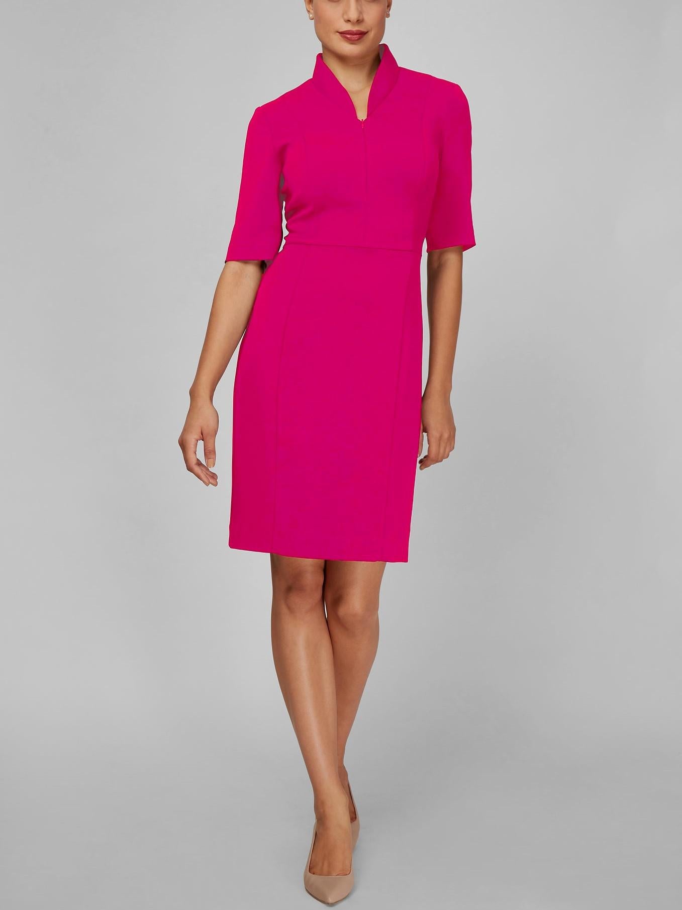 Nora Gardner - Evelyn Half Sleeve Sheath Dress - Sz 16