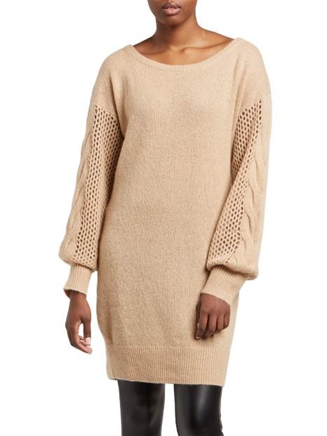 Naadam - Open Cable Tunic Dress - Sz S