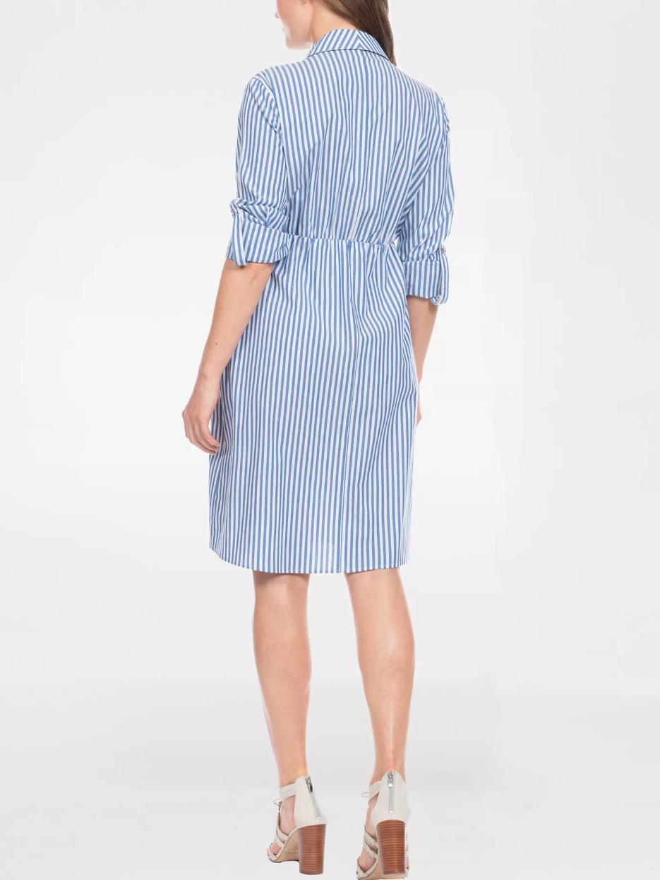 Seraphine - Ariadne Midi Wrap Nursing Shirt Dress