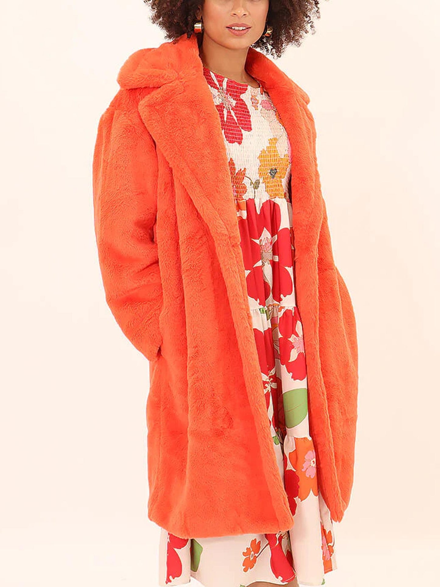 Steve Madden - Maxwell Faux Fur Coat - Sz S