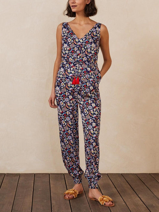 Boden - Tie Waits Cecilia Jumpsuit - Sz 8