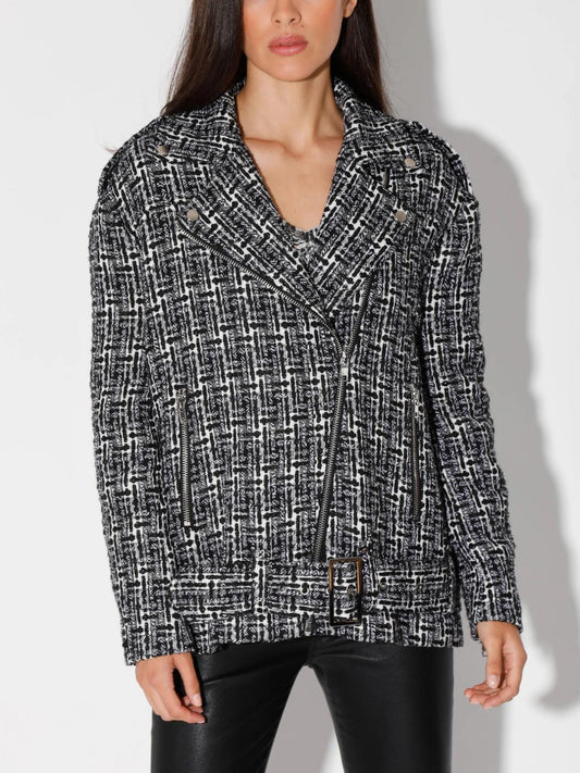 Walter Baker - Queen Tweed Boucle Jacket - Sz L