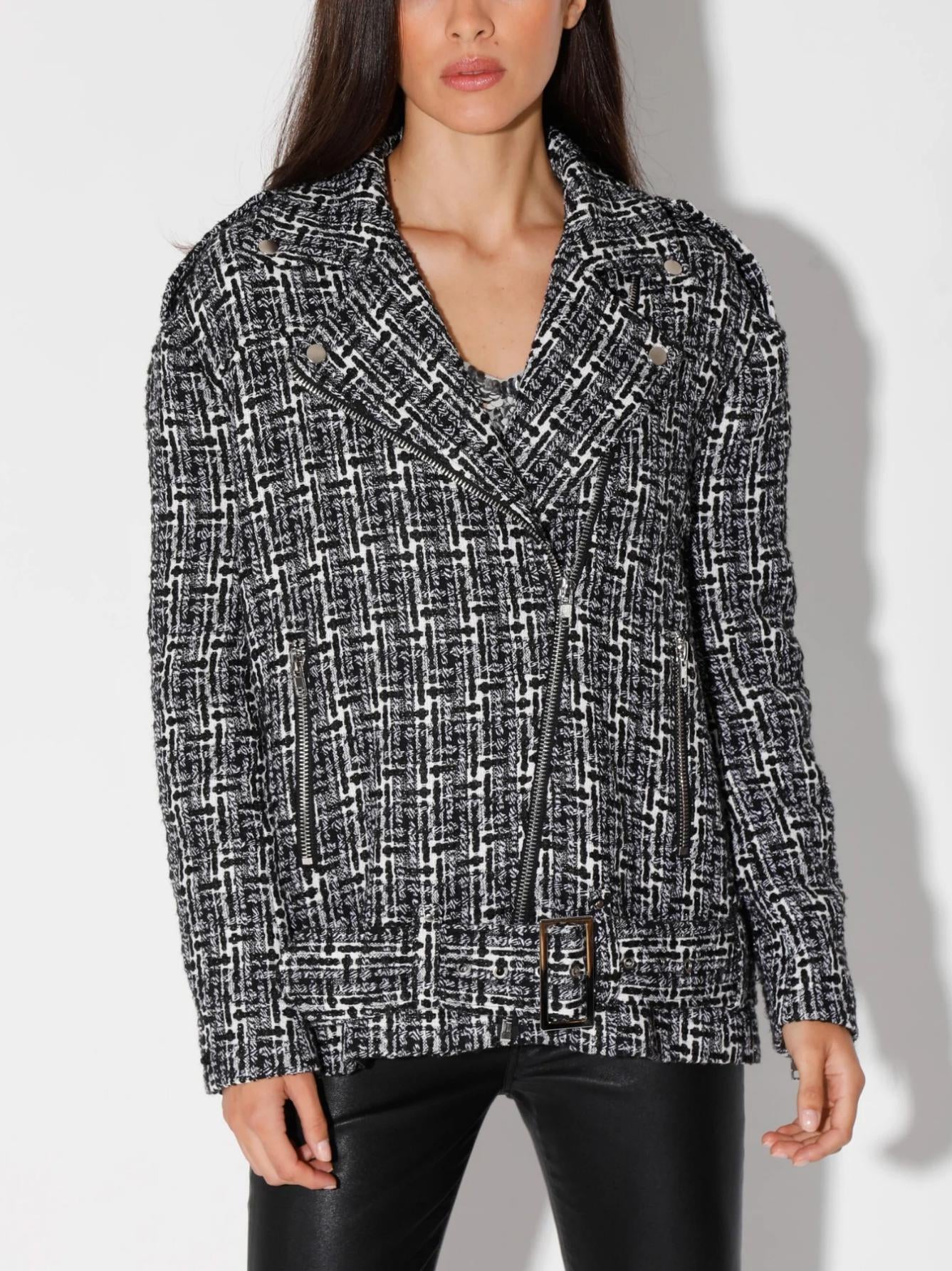 Walter Baker - Queen Tweed Boucle Jacket - Sz S