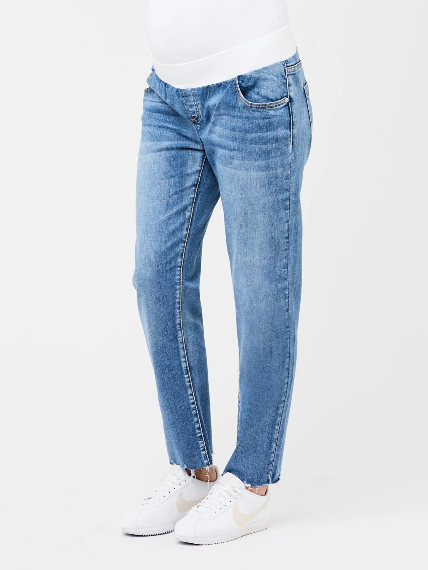 Ripe Maternity - Jamie Raw Edge Jean - Sz XSM
