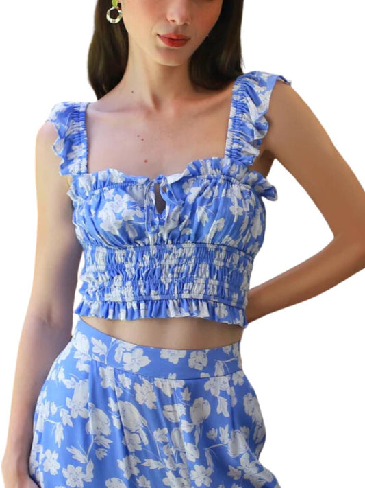 Yumi Kim - Kary Keyhole Crop Top - Sz S