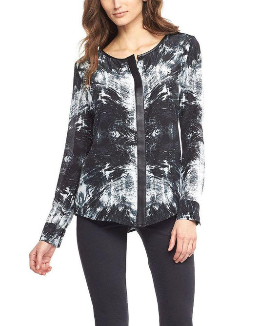 Tart - Krista Button-Down Silk Blouse - Sz 4X