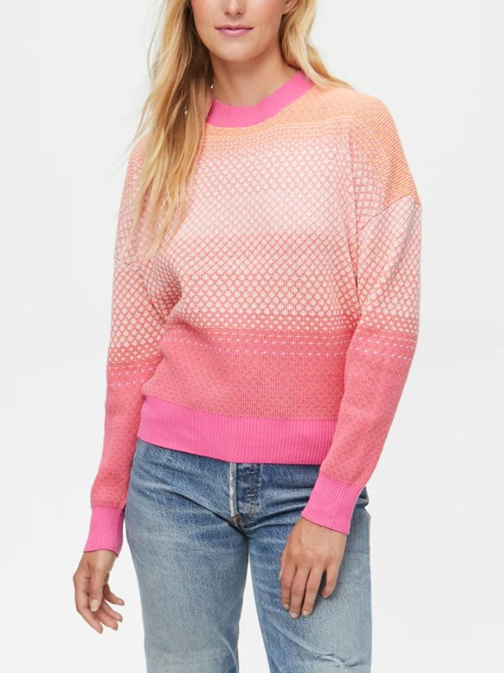 Michael Stars - Willa Crew Neck Cotton Sweater - Sz M