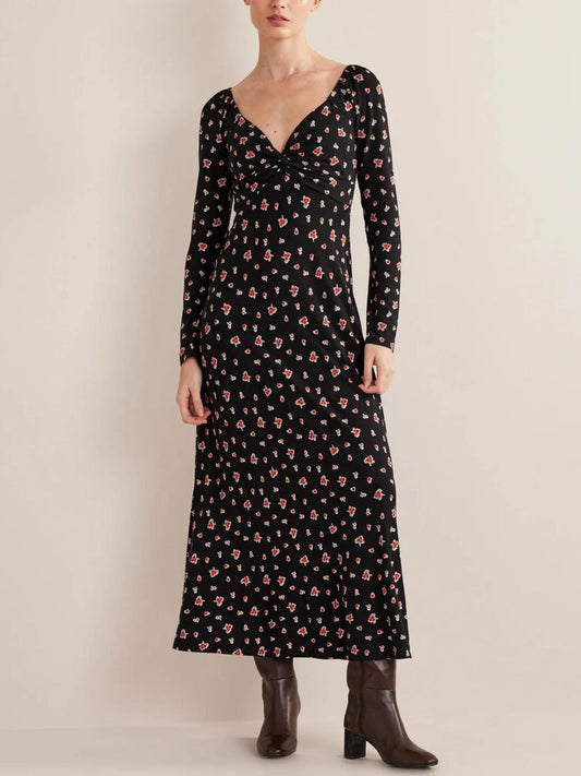 Boden - Sweetheart Jersey Midi Dress - Sz 10