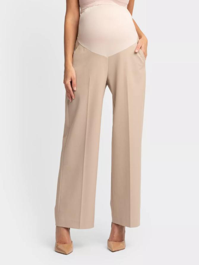 Seraphine - Agatha Maternity Overbump Wide Leg Trouser