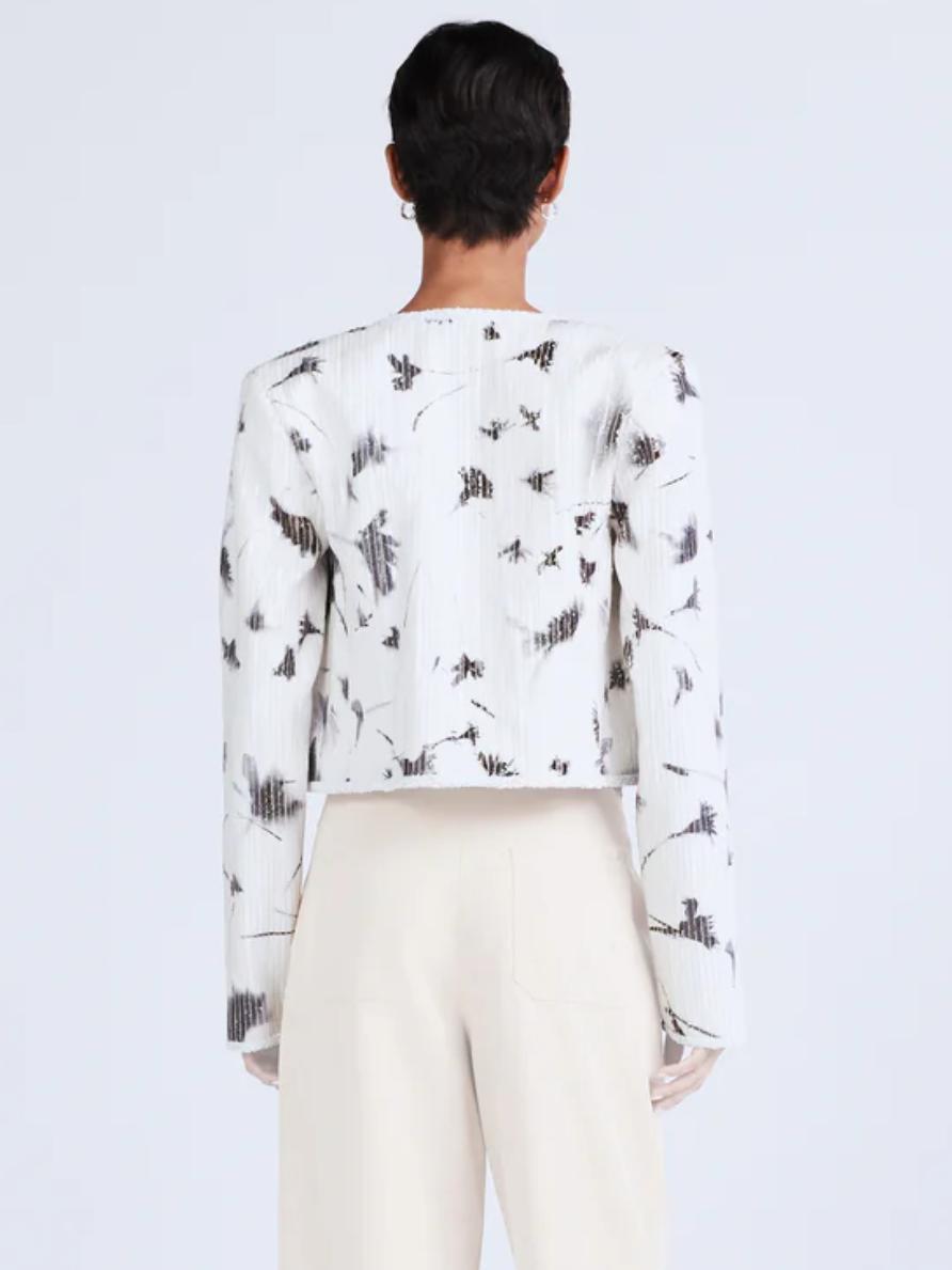 Derek Lam 10 Crosby - Cameron Sequin Jacket - Sz 16