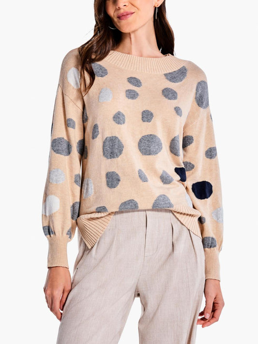 NIC+ZOE - Sweet Spot Crew Neck Sweater - Sz XS