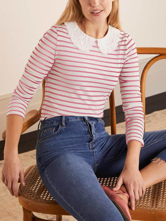 Boden - Kathleen Jersey Top - Sz 8