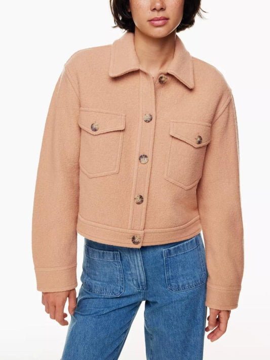 Wilfred Free - Autumn Wool Blend Shaket - Sz L