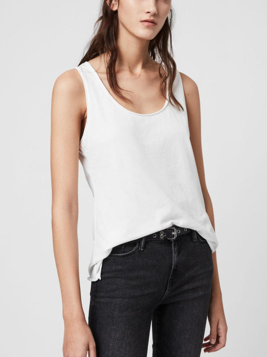 All Saints - Emelyn Tonic Cotton Tank - Sz L