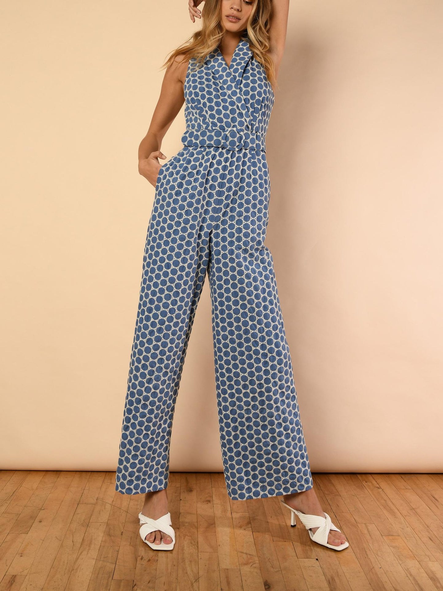 Hutch - Belted Bisset Jumpsuit - Sz 8