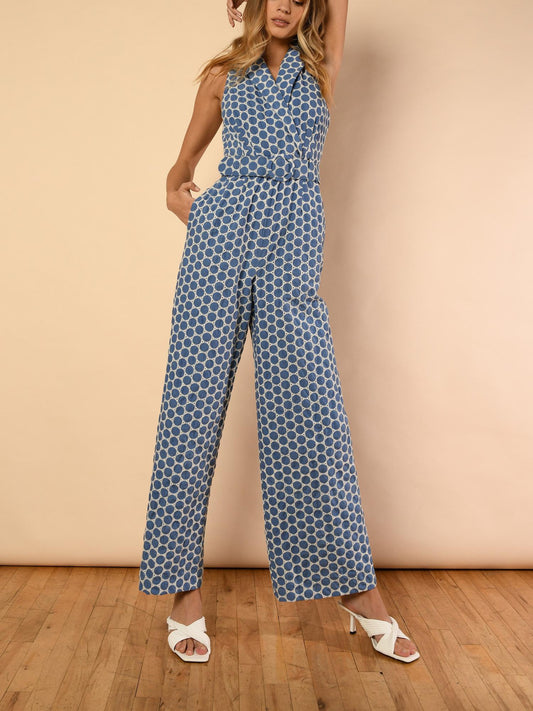Hutch - Belted Bisset Jumpsuit - Sz 8