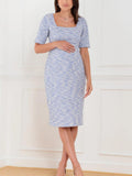 Seraphine - Fauna Tweed Maternity Dress